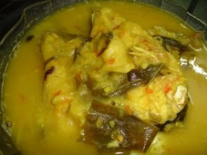 Gulai ikan patin tempoyak