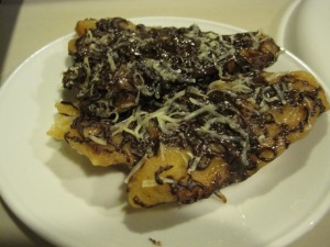 pisang goreng coklat