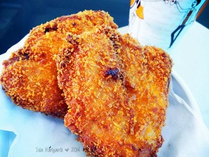 pisang goreng karamel