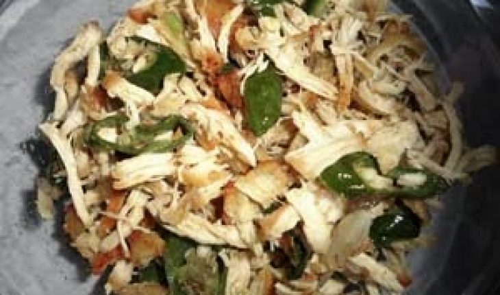 Resep Ayam Suwir Tumis Cabe Ijo Resep Ayam Cabe