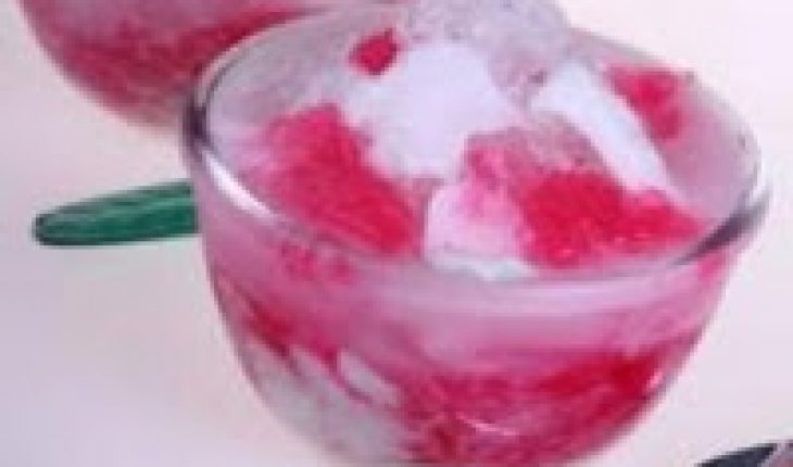 Resep Agar Agar Strawberi Kelapa