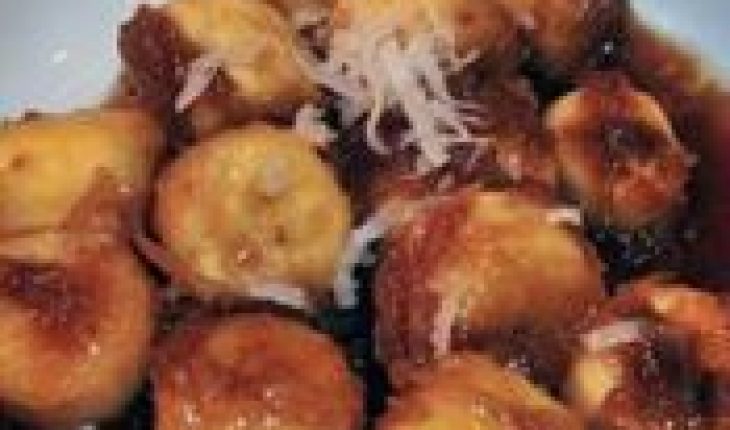 Resep Roti Goreng Pisang saus gula merah - Resep Roti 