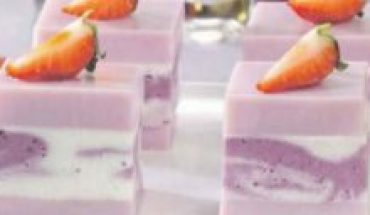 Resep Puding Marmer anggur