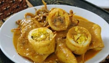Resep Cumi isi Tahu