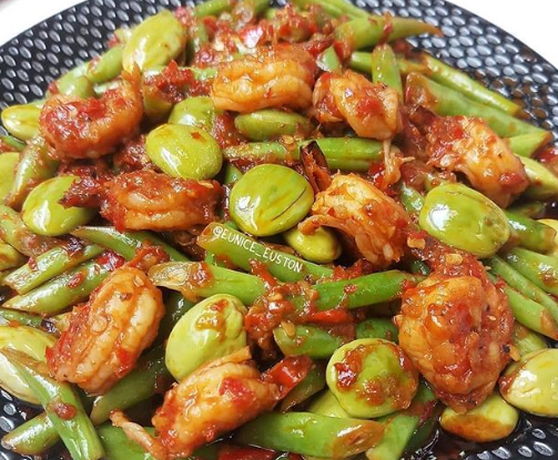 Resep Sambal Buncis Pete Udang