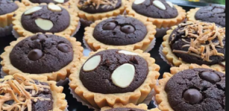 Resep cara membuat Mini Pie Brownies