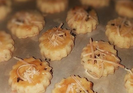 Resep Garlic cheese cookies