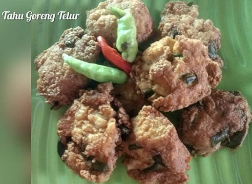 TAHU GORENG TELUR